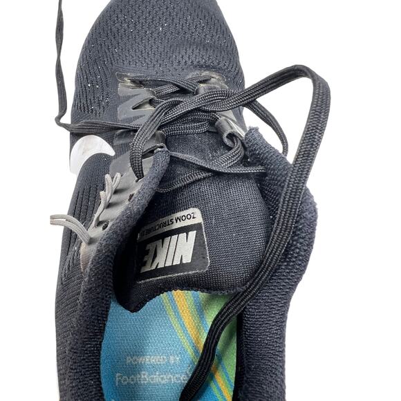 Nike Air Zoom Structure 21 Black Shoes Mens 8 - Picture 9 of 9